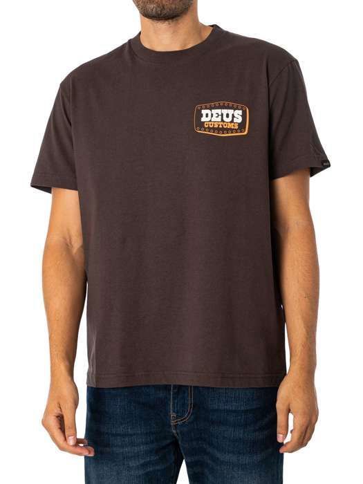 T-Shirt Avec Boucle De Ceinture - Deus Ex Machina - Homme - Marron T-Shirt Avec Boucle De Ceinture - Deus Ex Machina - Homme - Marron
