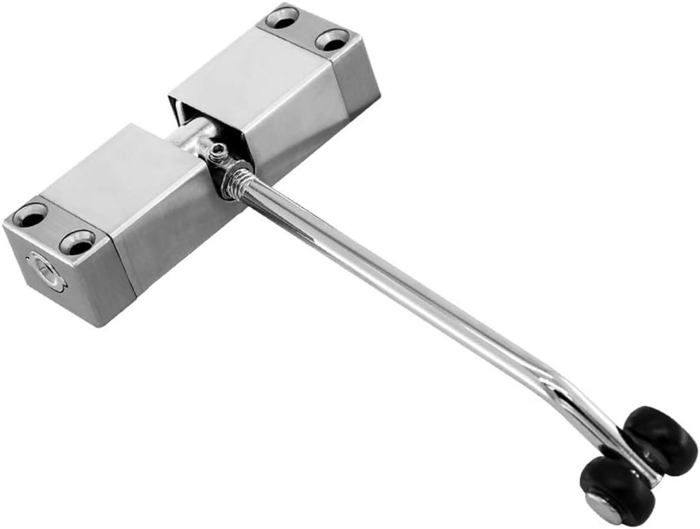 Ferme-porte Automatique Réglable – Alliage De Zinc, 32 Mm De Large, Supporte Jusqu'à 68 Kg