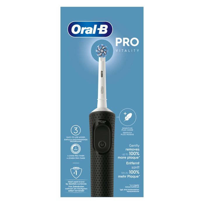 Brosse à dents - ORAL-B - Vitality Pro - Black - Electrique
