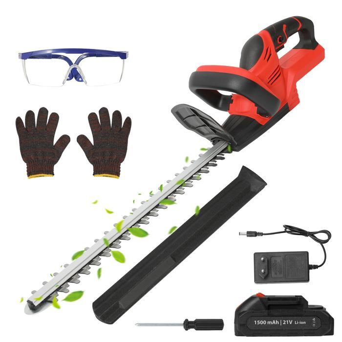 Cisaille De Jardin Taille-haie Sans Fil 21V - Moteur Brushless