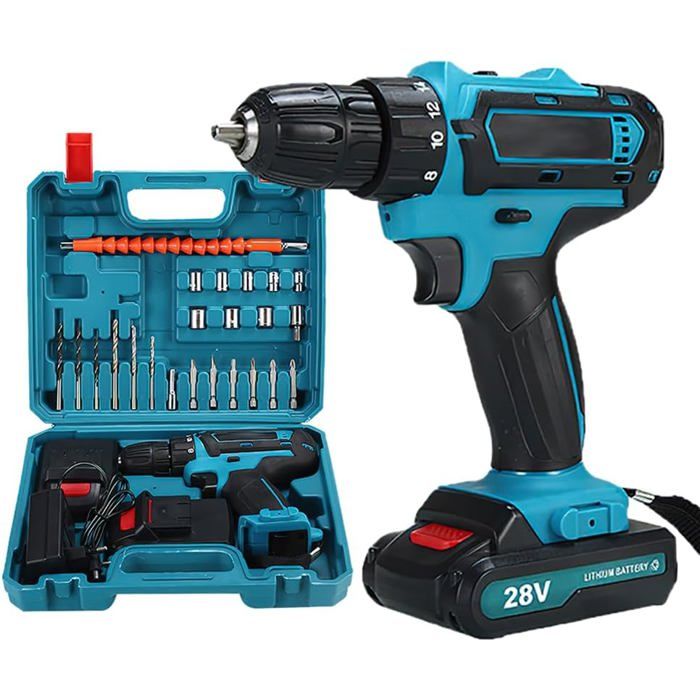 TROTEC Perceuse à percussion sans fil PHDS 11-20V (Chargeur rapide