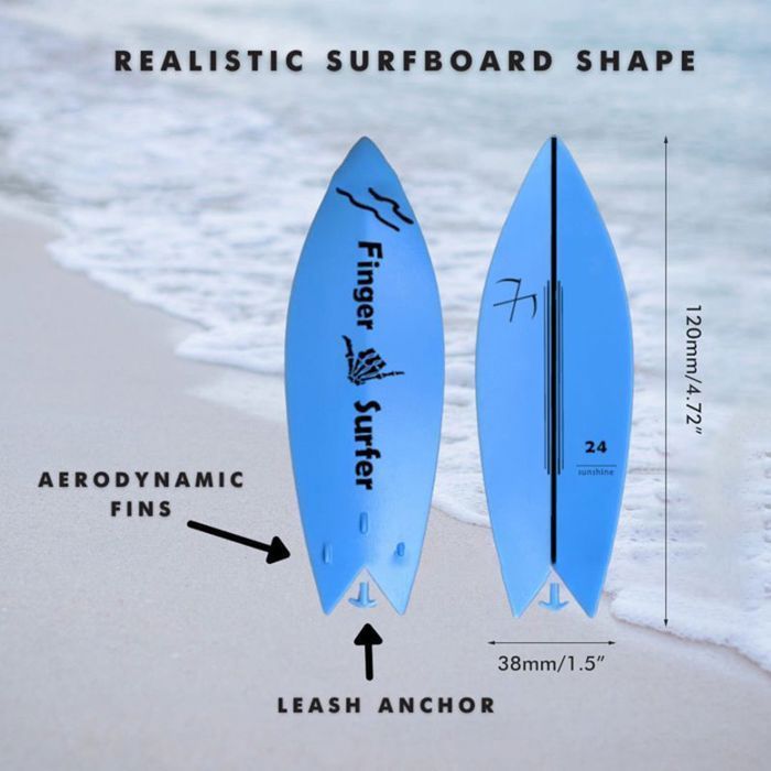 Mini Planche de Surf pour Enfants - Fingerboard - Légère - Durable Mini Planche de Surf pour Enfants - Fingerboard - Légère - Durable