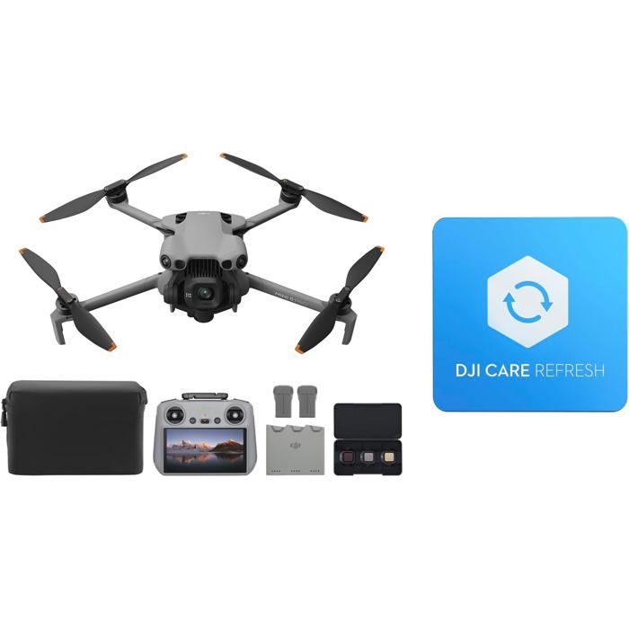 Drone DJI Mini 5 Pro Bundle Fly More avec DJI RC 2 4K CMOS 1 pouce Détection dobstacles