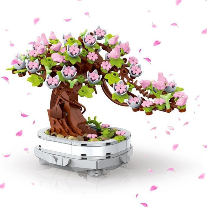Kit De Construction Arbre Bonsaï 4 Saisons HOGOKIDS - 584 Pièces, Fleur De Cerisier | Décoration Botanique, Cadeau Créatif Adultes Et Enfants 6 Cadeau Créatif Adulte Enfant 6 Kit De Construction Arbre Bonsaï 4 Saisons HOGOKIDS - 584 Pièces, Fleur De Cerisier | Décoration Botanique, Cadeau Créatif Adultes Et Enfants 6 Cadeau Créatif Adulte Enfant 6