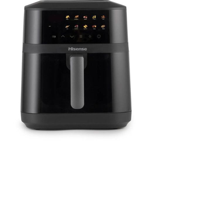 Hisense Friggitrice ad Aria HAF1800DCD 6.3 10 Programmi Touch Display Nera