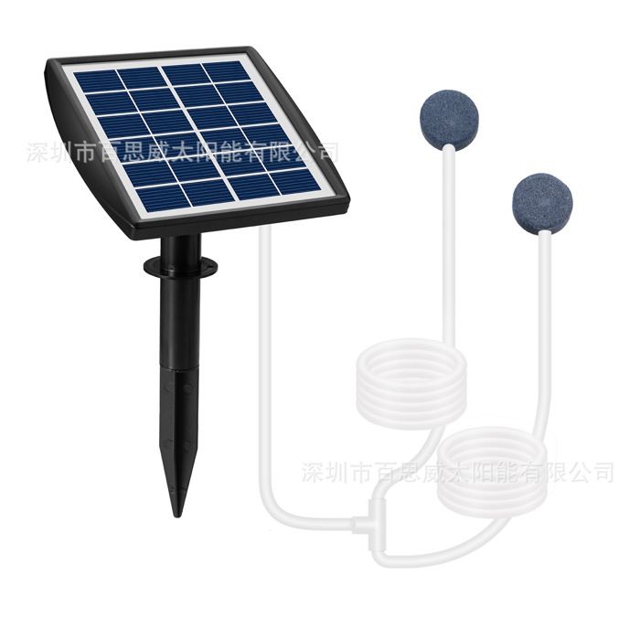 Biling Aérateur de bassin solaire 2 accessoire de qualité supérieure adapté à lusage prévu spécialement conçu pour bassin - Pomp