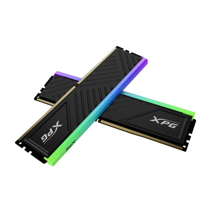 XPG SPECTRIX D35G RGB DDR4 3600 MHz CL18 16 Go (2 x 8 Go) PC4-28800 RAM 288 broches UDIMM Kit de mémoire pour ordinateur de bureau