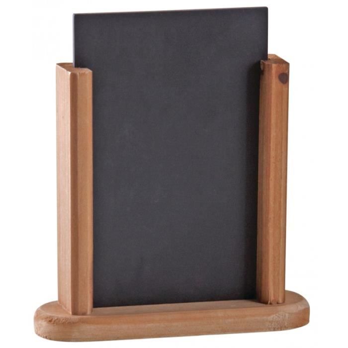 4 X autoportante 22 cm Memo Craie Noir Dessert Menu Boards table de mariage numéro