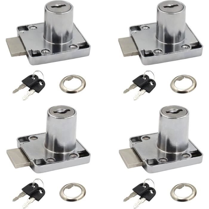 Coffre-fort Portable Ancien Rockaway Metal Products Corp - États-Unis, Métal Beige, Avec 2 Clés