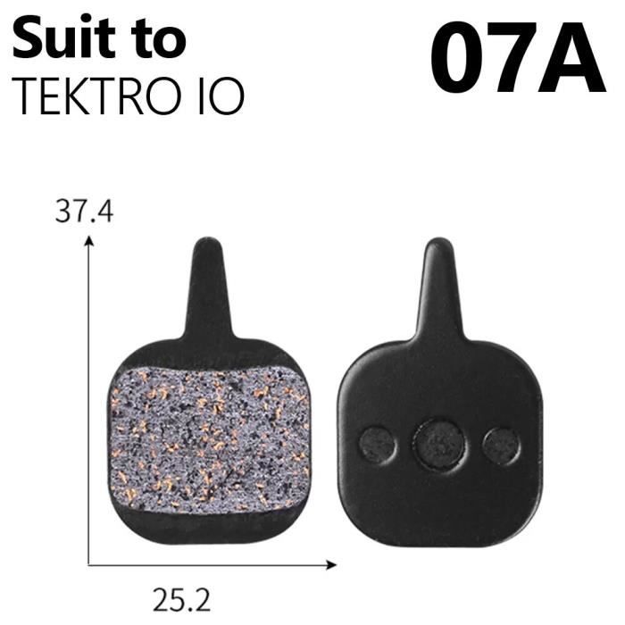 Lot De 4 Plaquettes De Frein Vélo - Pour VTT, Shimano, Tektro, Semi-métalliques