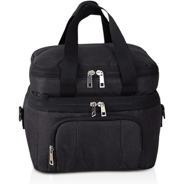 Sac Repas Isotherme AOSBOS 10L – Bandoulière Réglable, Doublure Étanche, Parfait Pour Le Bureau, Pique-nique Et Voyages - 6