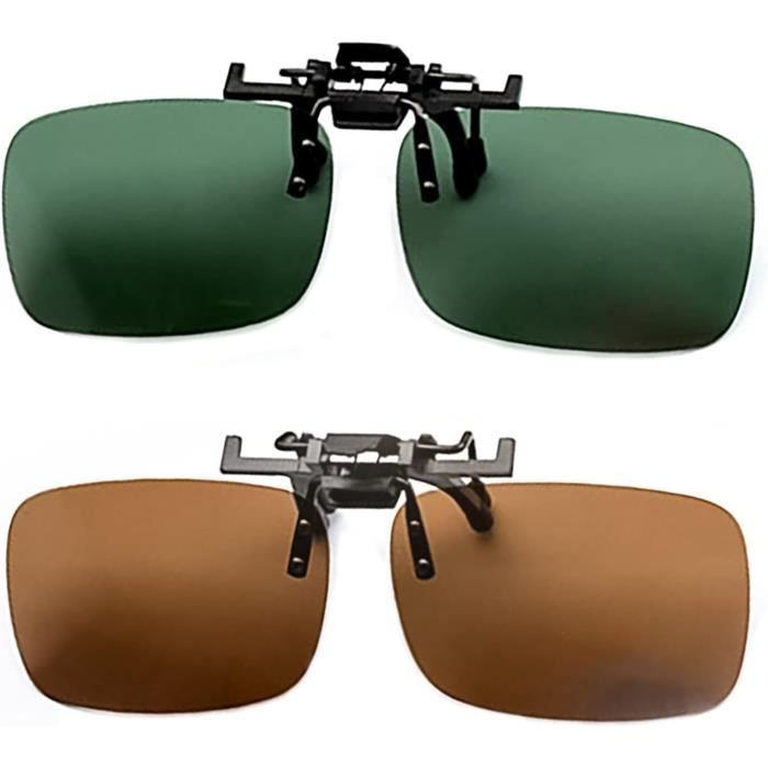 Lunettes de soleil à clipser sur lunettes 2025 de vue