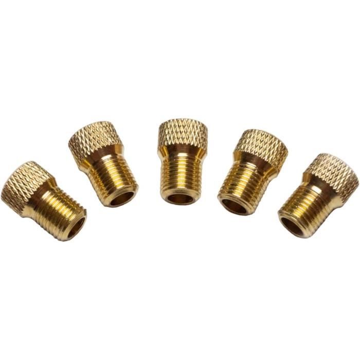 Lot de 4 bouchons de valve de pneu universels pour voiture, moto, roue