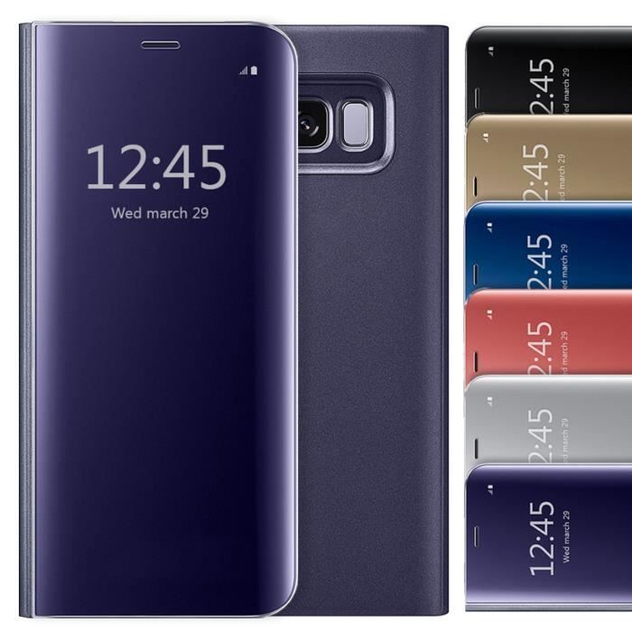 Coque Samsung galaxy S8 plus Etui à rabat Clear Vi