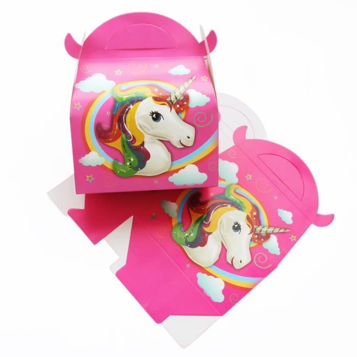 Lot De 12 Pcs Boite A Dragees Sachets Bonbons Casse Croute Gateau Pochette Cadeau Anniversaire Licorne Imprime Cdiscount Maison Lot De 12 Pcs Boite A Dragees Sachets Bonbons Casse Croute Gateau Pochette Cadeau Anniversaire Licorne Imprime Cdiscount Maison