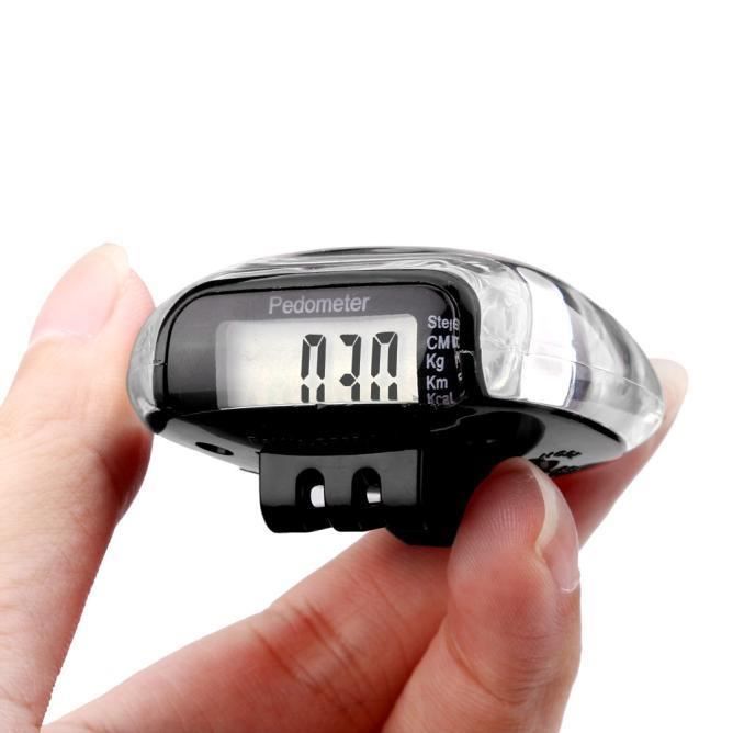 Incutex compteur de pas et calories podomètre calculateur distance avec écran LCD