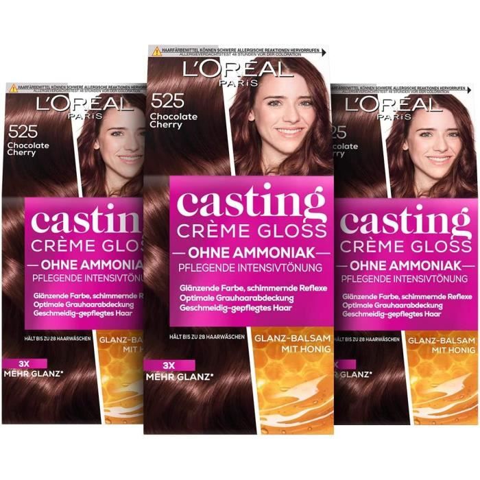 Coloration sans ammoniaque et sans silicone, teintes intensives nourrissantes avec baume réflexe