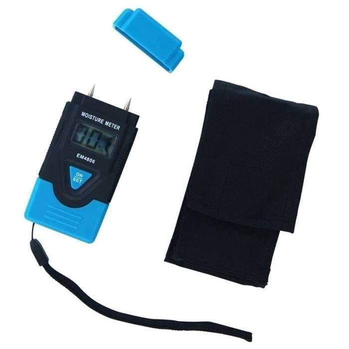 Testeur d'humidité modèle compact avec affichage LCD