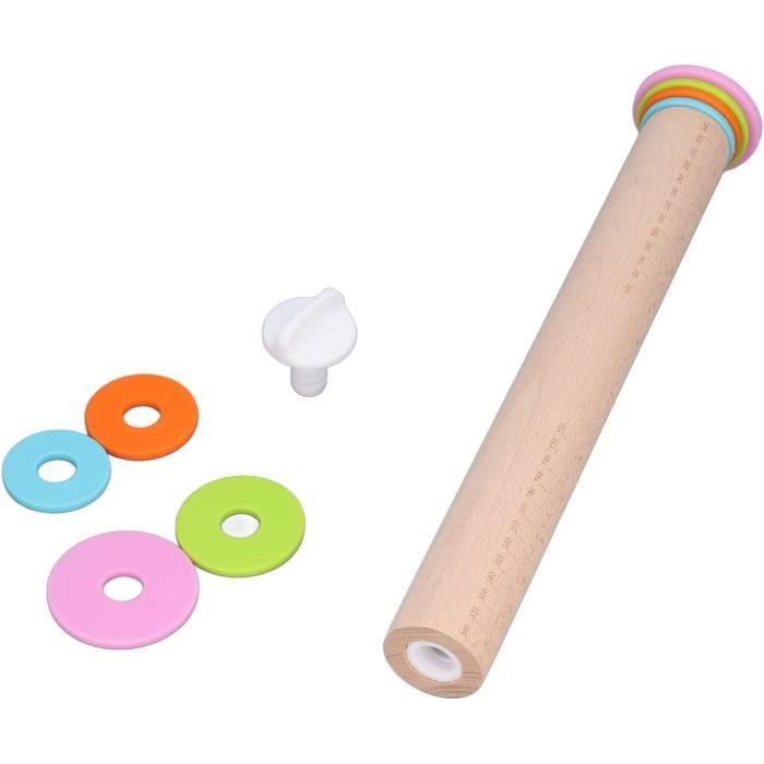 Rouleau à Pâte Réglable Pliable – Machine à Pâte Manuelle Pour Pizza, Croissants, Fondant, Pâtisserie
