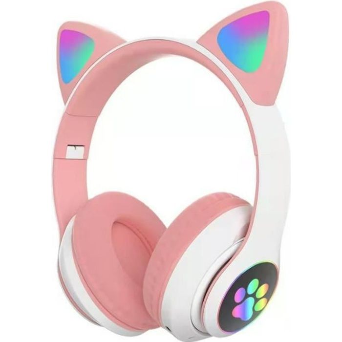 Casque Audio Oreille De Chat Cdiscount