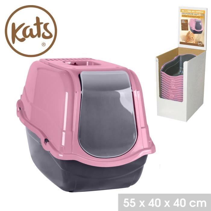 Maison De Toilette Pour Chat MP Bergamo - Design Italien Avec Filtre à Charbon Actif Jaune, Facile à Nettoyer - 10