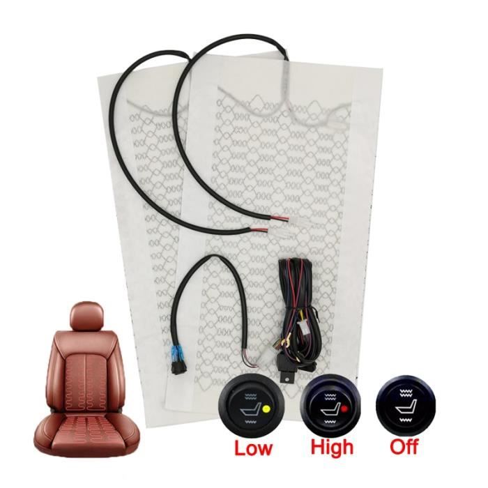 Acheter Kit de chauffage de siège de voiture en Fiber de carbone