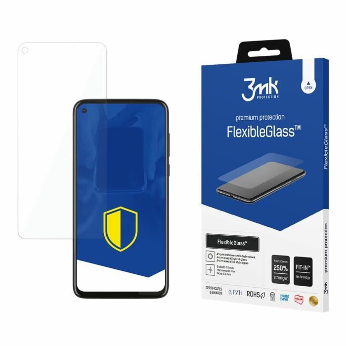 Verre hybride 3MK Motorola Moto G8 Power Résistant aux rayures Protection efficace