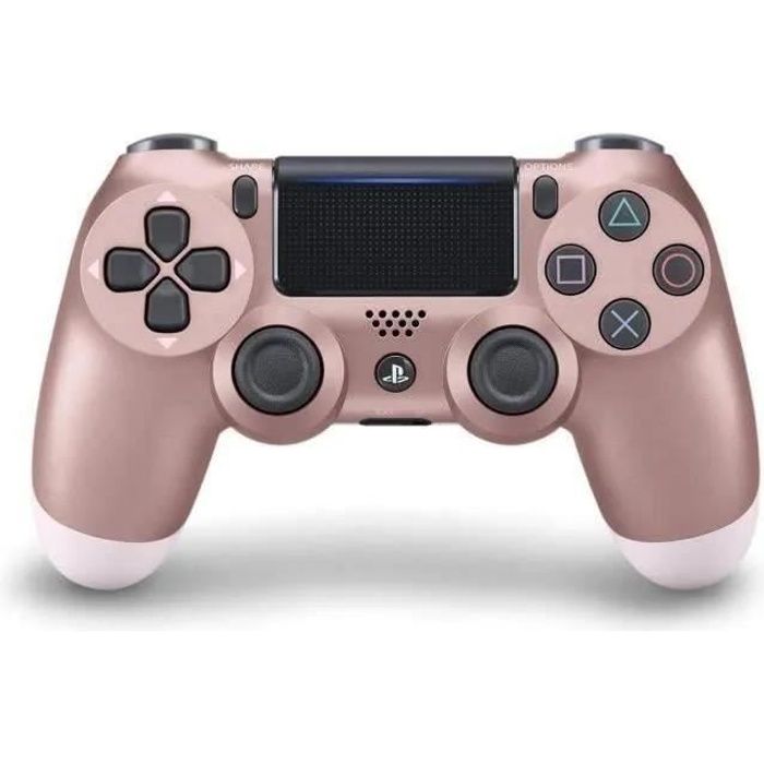 Manette PS4 DualShock 4.0 V2 Rose Gold - PlayStation Officiel - Reconditionné sur Cdiscount Seconde Vie