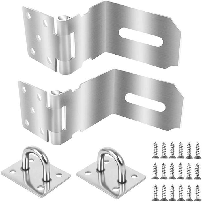 Porte Coulissante Placard Cadenas Fermoir Moraillon En Acier