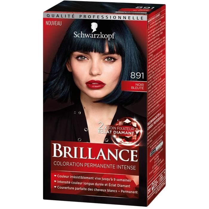 Coloration Permanente Schwarzkopf Brillance 2 En 1 - Blond Clair Givré, Sans Ammoniaque, Neuf