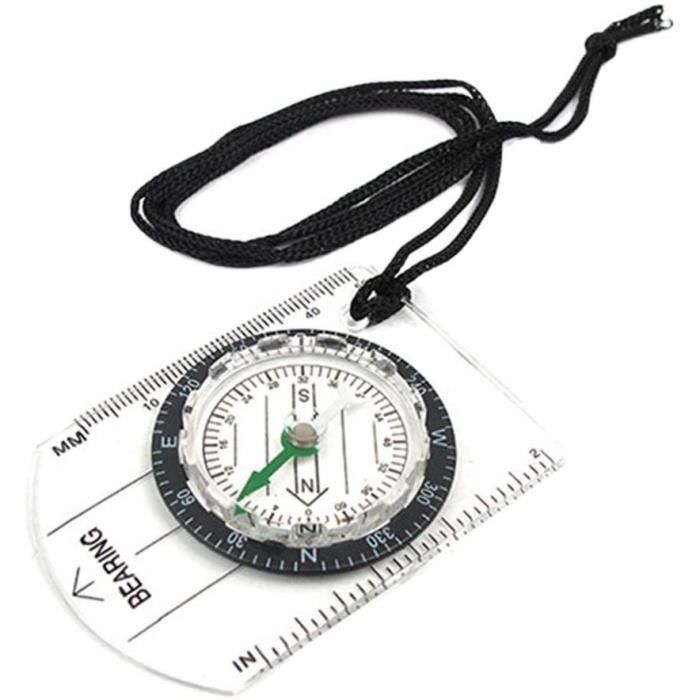 Wilderness Survival Outdoor Equipment Boussole Multifonction