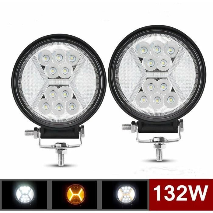 Phare De Travail LED 12W – Barre/rampe Pour Feux De Brouillard Ou Phare Longue Portée – Neuf