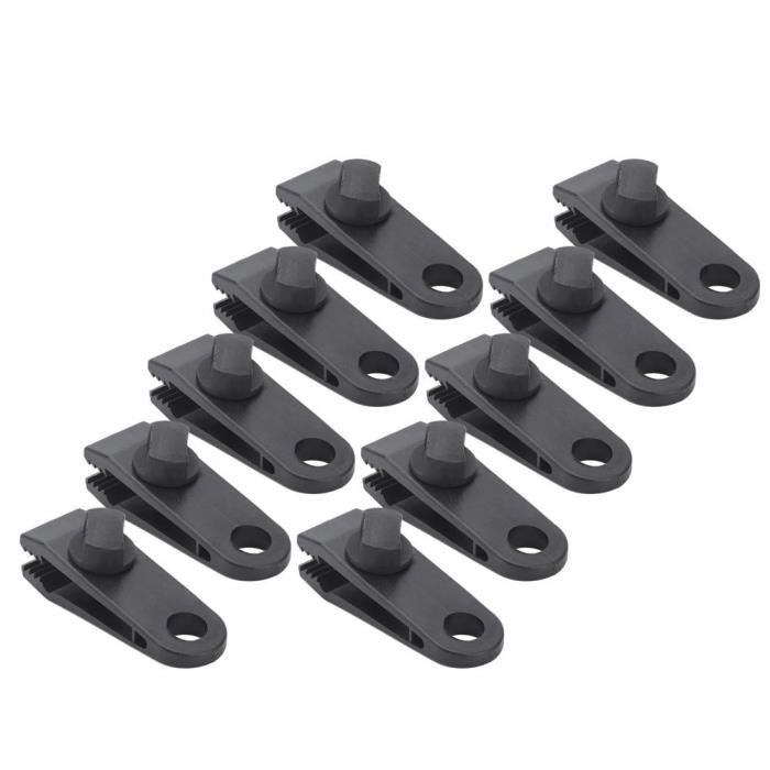 Outdoor Randonnée Camping Tente Auvent fixation pince grip avec mousqueton