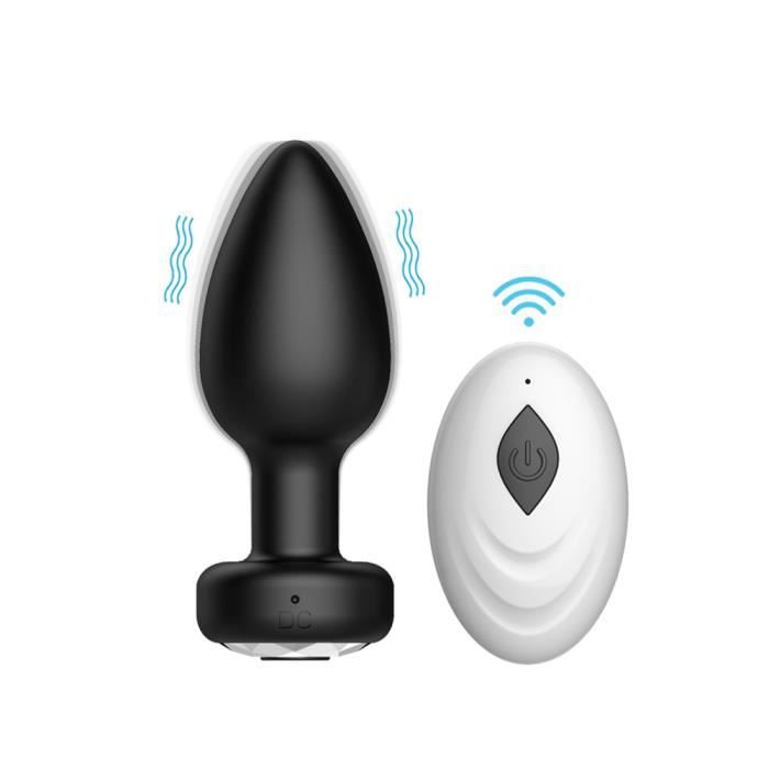 Vibromasseur Prostate Anal Rechargeable USB - 10 Fréquences - Silicone - Sans Fil - Neuf
