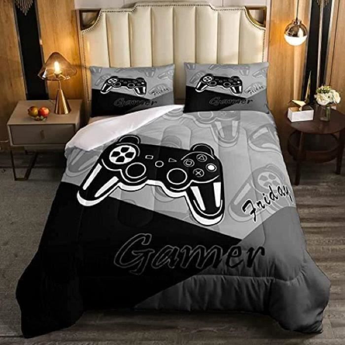 Homewish Housse De Couette Gaming Pour Garçons Ados, Ensemble De
