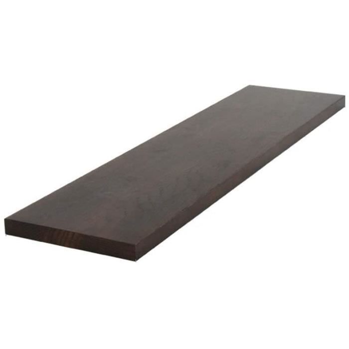 Étagère Murale 140x40x(2-4) Cm Bois De Chêne Massif Non Traité