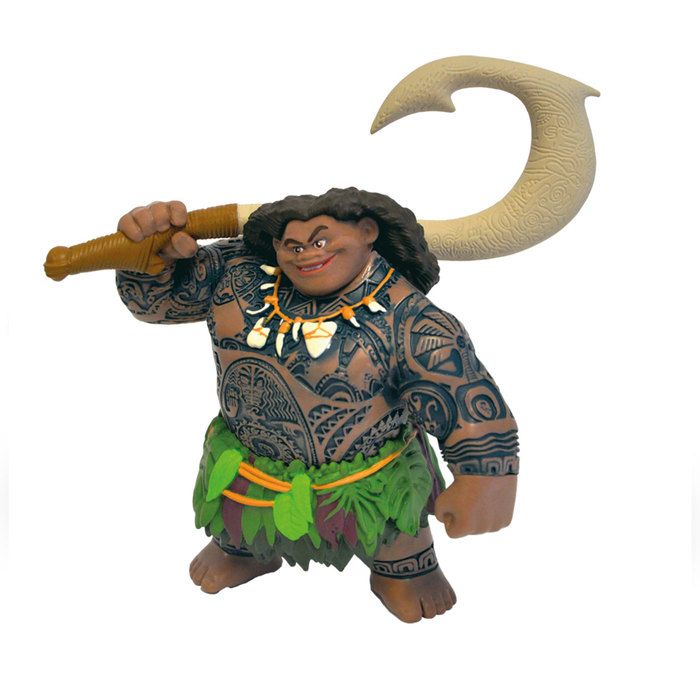 figurine maui - vaiana disney - bully - mixte - 3 ans - personnages miniature