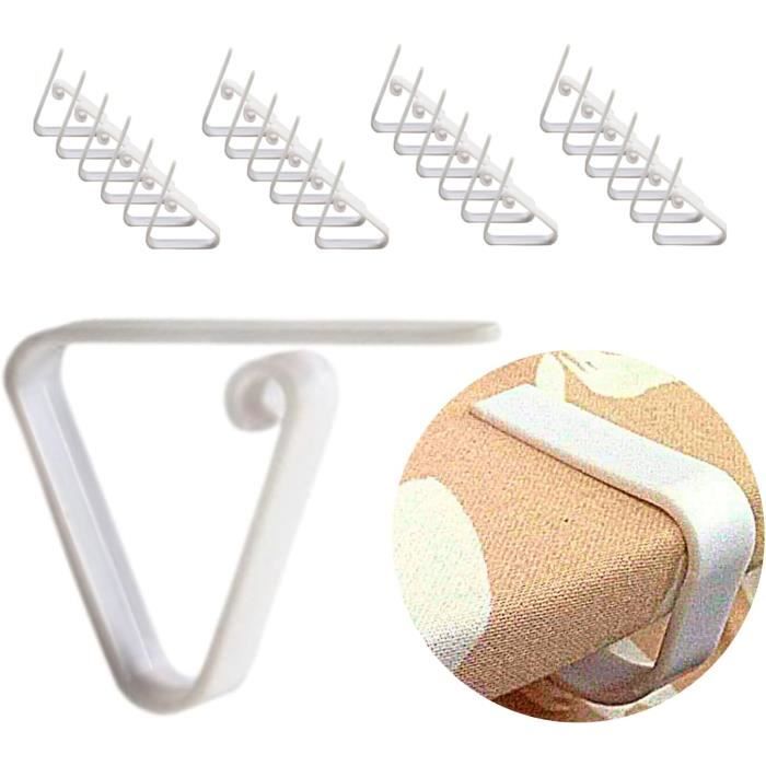 Clips de nappe, pinces en acier au carbone 32 mm pour fixer le