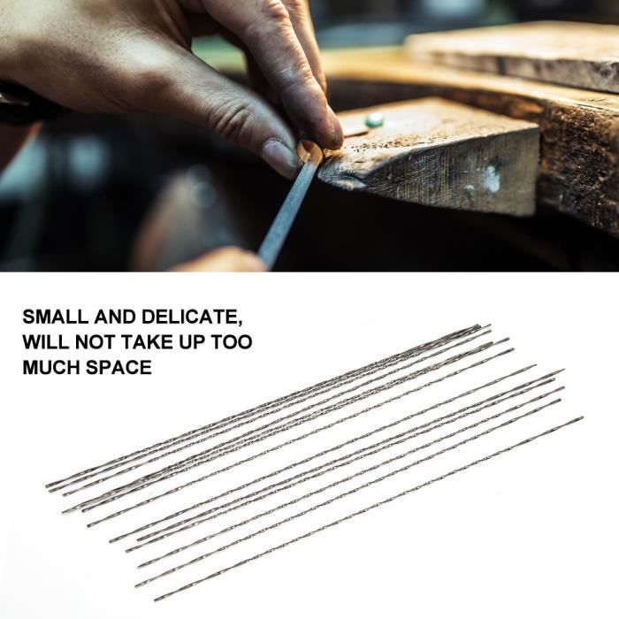 Lames De Scie à Chantourner 144 Unités - Acier Carbone, Pour Bijoux Et Bois, #0/#1/#2
