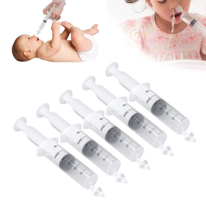 Irrigateur Nasal Pour Bébé - 10 Ml - Portable Et Doux - Pour Nettoyer Le Nez En Douceur