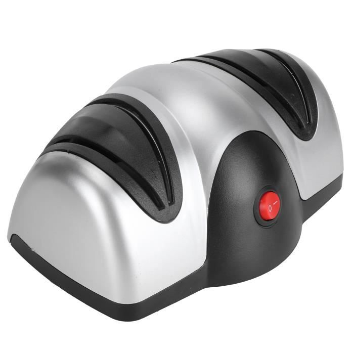 Aiguiseur à Couteaux Électrique USB - Affûtage Double Face | Pour Couteaux De Cuisine Et Ciseaux | Affûtage Précision