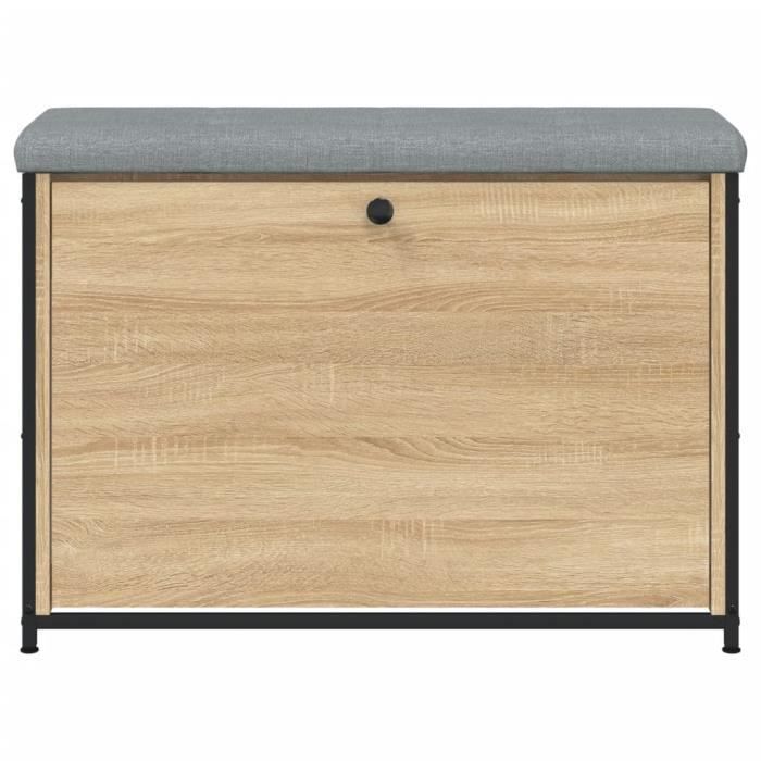 Banc à chaussures avec assise et espace de rangement,banc rembourré