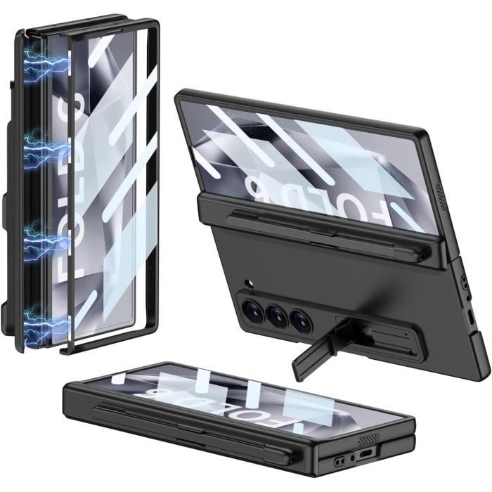Coque Galaxy Z Fold 7 – Protecteur écran Intégré – Avec Support S Pen