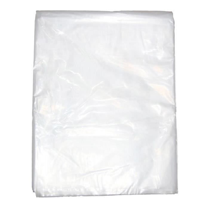 Film Polyéthylène Serre 6 Mils - 7.3 X 15.2 M, Bâche Transparente Résistante UV, Anti-Déchirure, Pour Serres, Abri Jardin, Bricolage