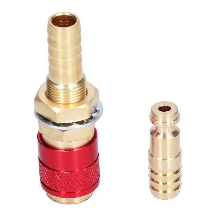 RACCORD RAPIDE DE RAMPE POUR TUYAU D'ARROSAGE 1/2" CAOUTCHOUC