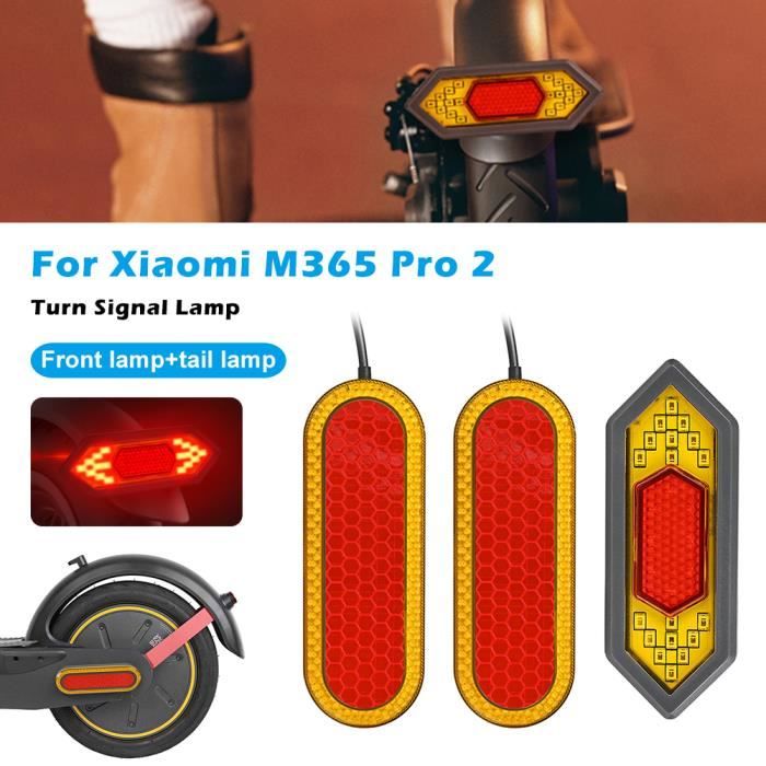 Poignées Clignotantes Pour Trottinette FXINRUIA - USB, Télécommande, Compatible Xiaomi M365, Ninebot