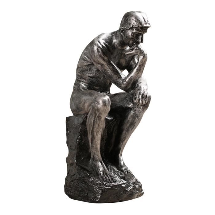 statuette statue art moderne main dans la main en grès hauteur 31 cm