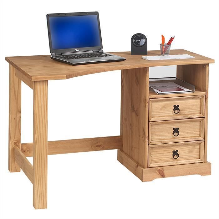 Bureau D Angle Pin Massif Style Mexicain Finition Ciree Achat Vente Bureau Bureau D Angle Pin Massif Soldes Sur Cdiscount Des Le 20 Janvier Cdiscount