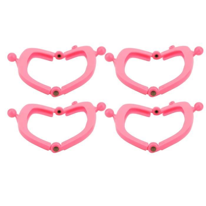 Lot de 4 vis à anneau en métal à tête ronde, clous à rivets, pointes