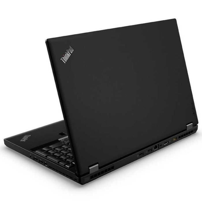 Lenovo ThinkPad P50 15 Core i7 27 GHz 4k SSD QWERTZ Allemand NVIDIA Quadro M2000M - vue 2